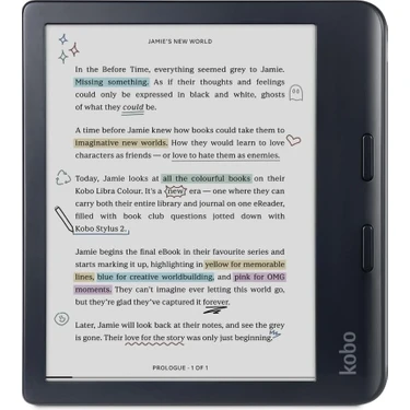 Kobo Libra Colour E Kitap Okuyucu 7"