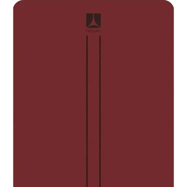 Rebuwo Çift Çizgi Tasarımlı 5mm Kauçuk Yoga Mat Pilates Mat