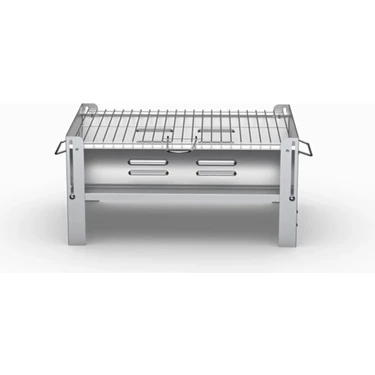 Mizan Çantalı Kalın Galvaniz Katlanır Mangal ( Yeni Model 0,80 mm