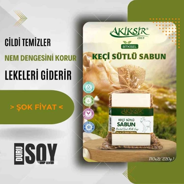 Akiksir Keçi Sütlü Doğal