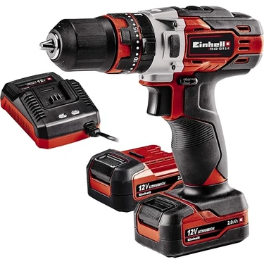 Einhell Te-Cd 12/1 Li-I (2x2,0 Ah), Akülü Darbeli