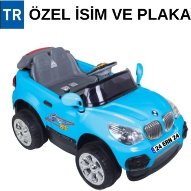 Moda Bebekler Bmw [ Istediğiniz Ismi ve Plakayı Yazıyoruz ] 12 Volt Uzaktan Kumandalı Akülü Araba