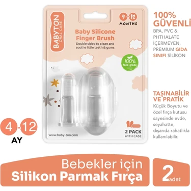 Babyton Silikon Parmak