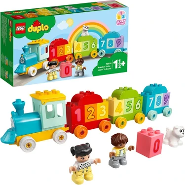 LEGO® DUPLO® İlk Sayı Treni Saymayı Öğren 10954 - 18 Ay ve Üzeri Çocuklar İçin Sayma Yetisini