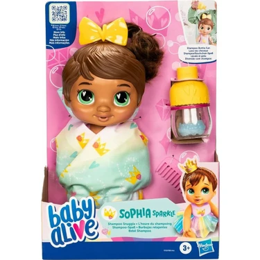 Baby Alive Bebeğimle Şampuan Eğlencesi Esmer