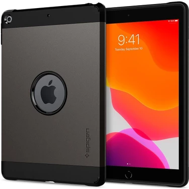 Spigen iPad 10.2" 9.Nesil (2021) / 8.Nesil (2020) / 7.Nesil (2019) Kılıf Tough Armor Gunmetal -