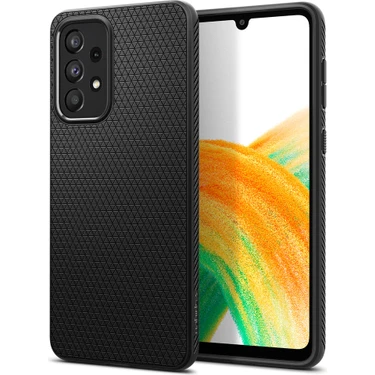 Spigen Galaxy A33 5G Kılıf Liquid Air Matte Black -