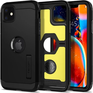 Spigen iPhone 11 Kılıf Tough Armor XP Black -