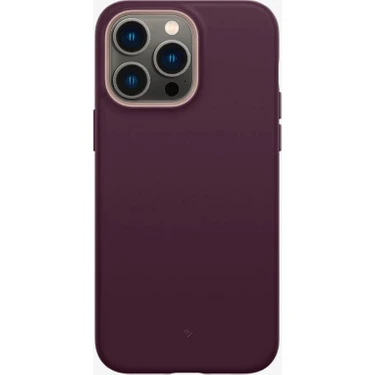 Spigen Caseology iPhone 14 Pro Max Kılıf Nano Pop Mag MagSafe özellikli Burgundy Bean -