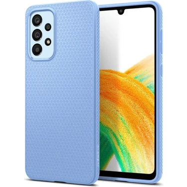 Spigen Galaxy A33 5g Kılıf Liquid Air Cream Blue -