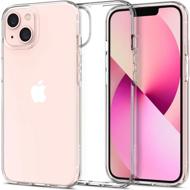 Spigen iPhone 13 Kılıf Liquid Crystal 4 Tarafı Tam Koruma -