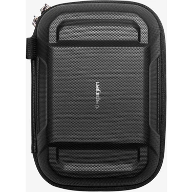 Spigen Kablo Düzenleyici Taşıma Çantası Rugged Armor Pro Cable Organizer Bag Black -