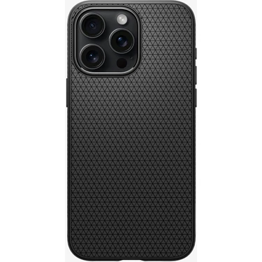 Spigen iPhone 15 Pro Kılıf Liquid Air Matte Black -