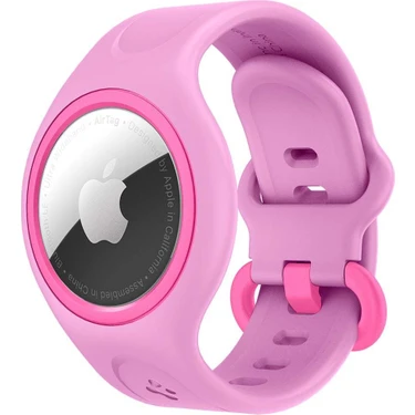 Spigen AirTag Kılıf Wrist Band Play 360 Candy Pink -