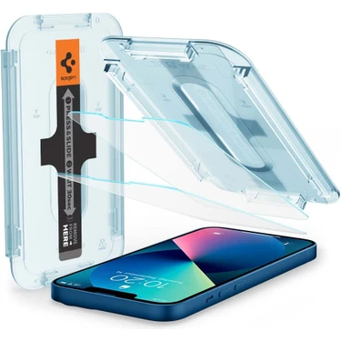 Spigen iPhone 13 Mini Cam Ekran Koruyucu Kolay Kurulum Glas.tR EZ Fit (2 Adet) -