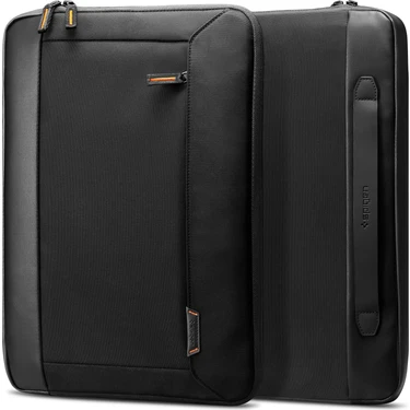 Spigen Pouch Klasden 16'' MacBook Kılıf Notebook Laptop Taşıma Çantası KD100 Black -