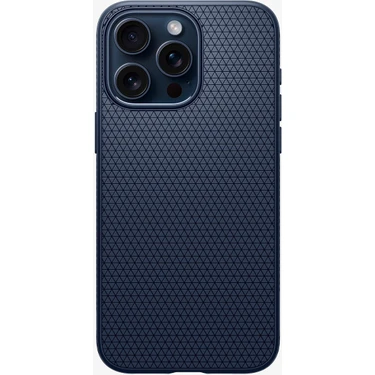 Spigen iPhone 15 Pro Max Kılıf Liquid Air Navy Blue -