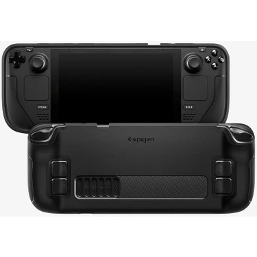 Spigen Steam Deck Kılıf Rugged Armor Black -