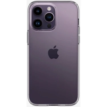 Spigen iPhone 14 Pro Kılıf Liquid Crystal 4 Tarafı Tam Koruma Crystal Clear -