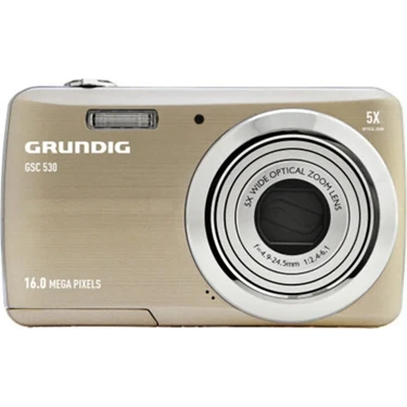 Grundig GSC 530 Kompakt Dijital Fotoğraf Makinesi 16,0 MP CCD Görüntü İşlemcisi İle Yüksek