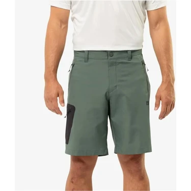 Jack Wolfskin Actıve Track Shorts M Yeşil Erkek