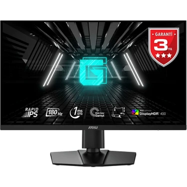 MSI 27" G274QPF E2 2560x1440 (WQHD) 16:9 FLAT RAPID IPS 180HZ 1MS ADAPTIVE-SYNC PIVOT GAMING