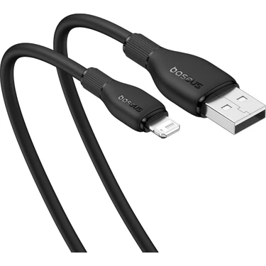 Baseus Pudding Serisi Usb To iPhone uyumlu Lightning USB iPhone Uyumlu 2.4 Amper Hızlı Şarj ve