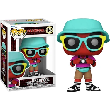 アメコミ Funko POP! TOURIST DEADPOOL 1345 MARVEL Funko Pop! Deadpool Parody Tourist Deadpool Vinyl Figure