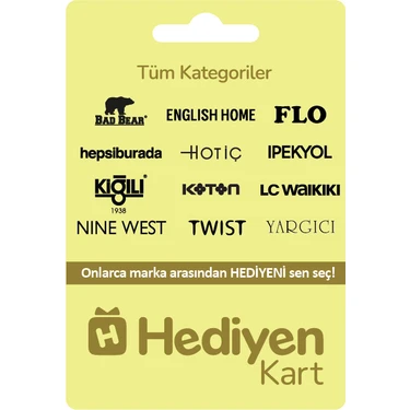 Epay Hediyen Kart - Tüm Kategoriler - 250