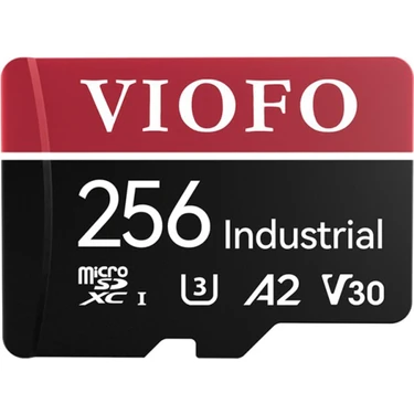 Viofo High Endurance 256GB Class 10 A2 V30 100MB/S Okuma 90MB/S Yazma Micro Sd Hafıza