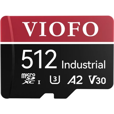 Viofo High Endurance 512GB Class 10 A2 V30 100MB/S Okuma 90MB/S Yazma Micro Sd Hafıza