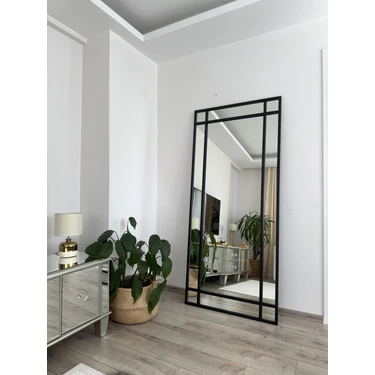 Effe Yapı Dekor Siyah Metal Çerçeveli  180 x 80 cm Dekoratif