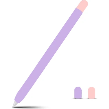Novstrap Apple Pencil Pro (2024) ile Uyumlu Silikon Kılıf Pencil Pro Silikon Kaydırmaz Koruma