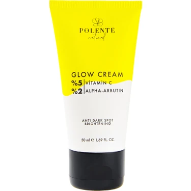 Polente Natural - Glow Cream - Vitamin C & Arbutin İçeren Aydınlatıcı Leke Kremi 50