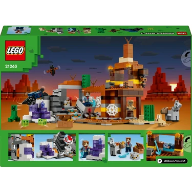 LEGO® Minecraft® Çorak Arazi Maden Kuyusu 21263 - 8 Yaş & Fiyatı