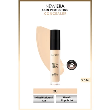 New Era Skin Protecting Concealer Nemli Bitişli Göz Altı Kapatıcısı - 20 Light