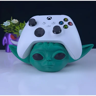 3Dekor Star Wars Temalı Yoda Oyun Kolu Standı - Xbox & Ps4