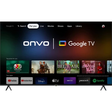 Onvo 85OVF9000U 85" 216 Ekran Uydu Alıcılı 4K Ultra HD Smart LED