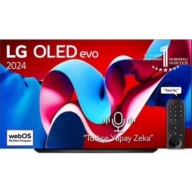 LG OLED83C46LA 83" 210 Ekran Uydu Alıcılı 4K Ultra HD Smart LED