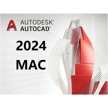 Autodesk Autocad For Mac 2024  - 1 Kullanıcı 2 Yıl Autodesk Serial