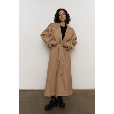 Mai Femme Bej Oversize