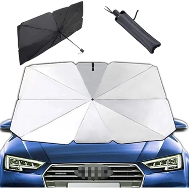 Eraks Car Accesories Tüm Araçlar Için Araba Ön Cam Güneşlik Katlanabilir Güneşlik Şemsiye Ön Cam