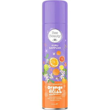 Bee Beauty Orange Bliss Extra Volume Kuru Şampuan 200