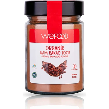 Wefood x 3 Adet Organik Ham Kakao Tozu 140