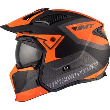 Mt Helmets Streetfighter Sv S Totem B4 Mat Turuncu Fiyatı