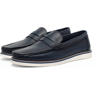 Ducavelli Vittoria Deri Erkek Günlük Ayakkabı Loafer