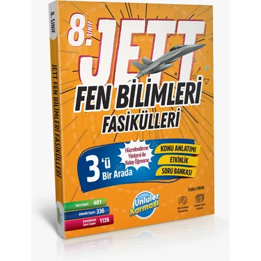Ünlüler Karması 8. Sınıf Fen Bilimleri JETT Soru