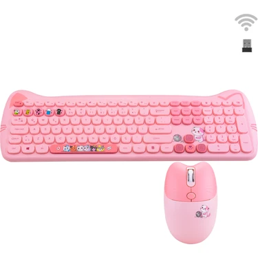 Geezer Geezerkitty Plus Kablosuz Sessiz Klavye Mouse Seti