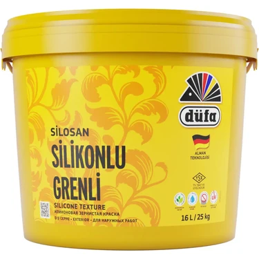 Düfa Silosan Silikonlu Grenli Beyaz 25