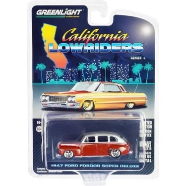 Hot Wheels Greenlight California Lowriders 1947 Ford Fordor Fiyatı